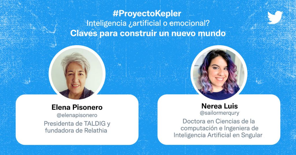 Elena Pisonero y Nerea Luis hablan sobre inteligencia artificial y emocional en Proyecto Kepler.