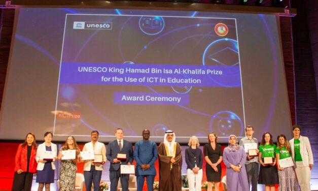 Change Dyslexia en la ceremonia de entrega de Premios de la UNESCO 2022