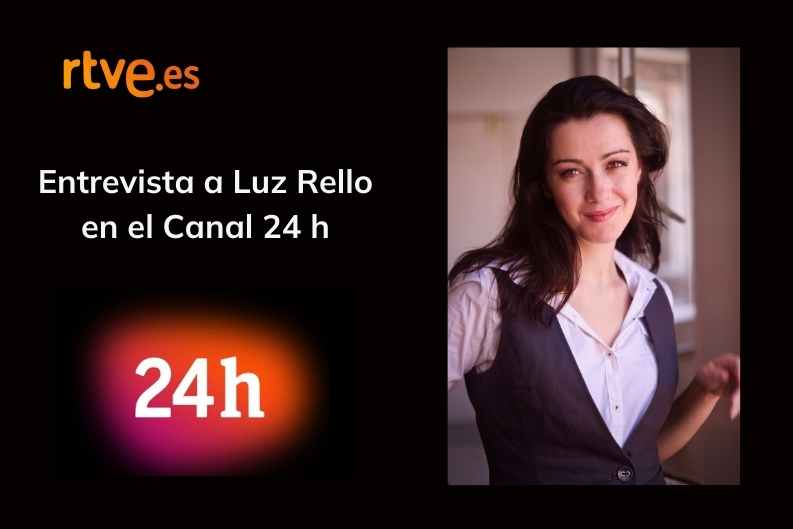 Entrevista a Luz Rello en las noticias del Canal 24h por el día de la dislexia.