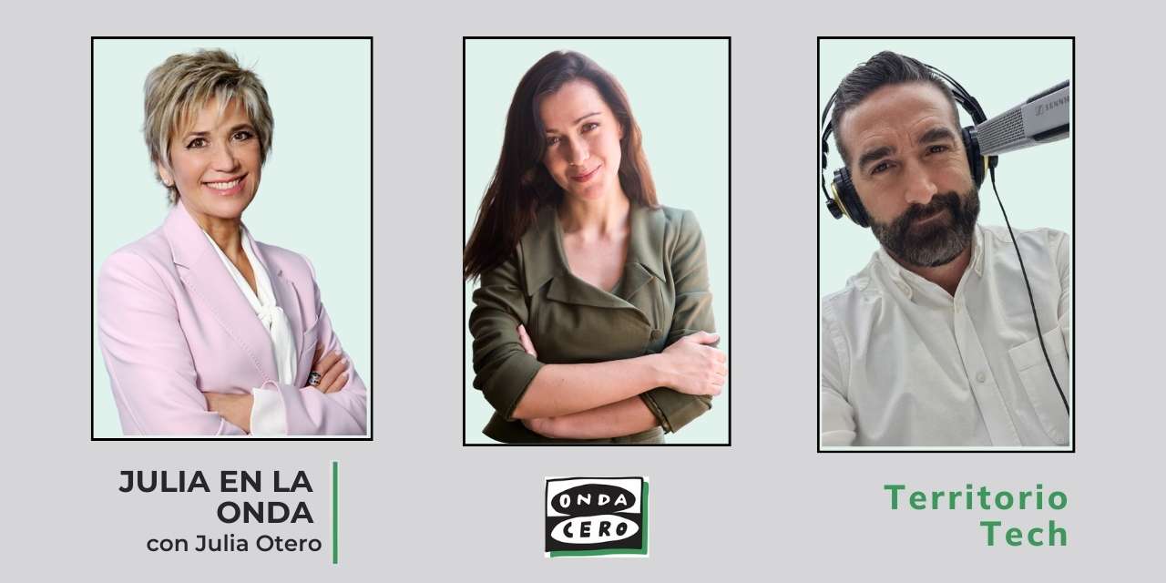 Luz Rello habla de dislexia con Julia Otero y Francisco Polo en el programa Julia en la onda de Onda Cero