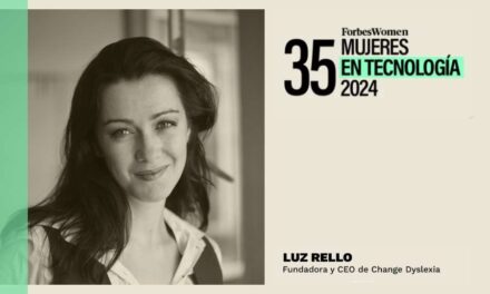 Luz Rello es una de las 35 mujeres españolas líderes en tecnología de la lista Forbes