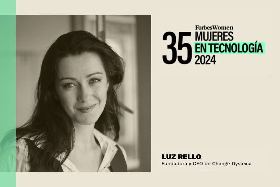 Luz Rello es una de las 35 mujeres españolas líderes en tecnología de la lista Forbes