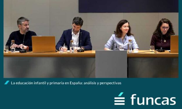 Luz Rello en la jornada sobre educación infantil y primaria de Funcas